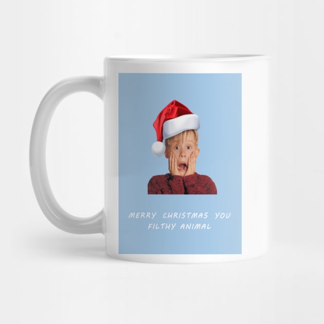 Home Alone Merry Christmas You Filthy Animal by MoondesignA